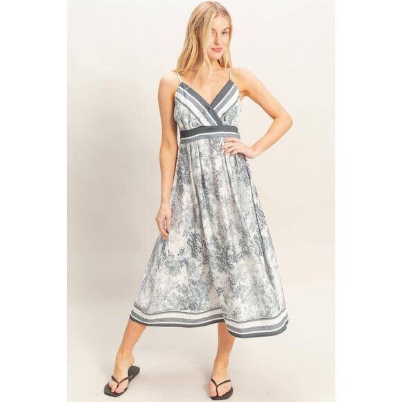 HYFVE Dresses & Skirts - Vienna Toile Print Midi Dress